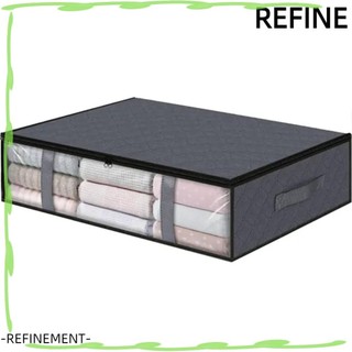 Sắp xếp túi lưu trữ dưới gầm giường, Tay cầm gia cố 40L Túi lưu trữ đồ lặt vặt, Dây kéo dung tích lớn Hộp đựng quần áo có thể gập lại có thể gập lại