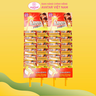 12 cây / 24 cây /vĩ dao cạo râu liyu, tiết kiệm, chất lượng, sắc bén