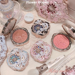 Flwer knows phấn má hồng little angel màu sắc mở rộng khí quyển má hồng