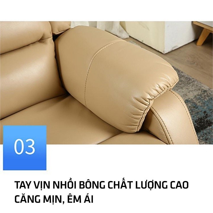 Ghế Sofa Bằng Điện Thư Giãn Chất Liệu Da Cao Cấp, Tích Hợp Hai Chế Độ Ghế Và Giường Nằm Thông Minh Homestyledecor | BigBuy360 - bigbuy360.vn
