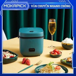 Nồi cơm điện mini, nồi lấu đa năng, nấu cơm, hầm cháo, 1.2l mokapick