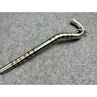  Cổ Pô inox Đường Hàn Titan Thay Thế Cổ Pô Zin From Thòng Gắn Wave A đời Mới S110 Blade Wave RSX 