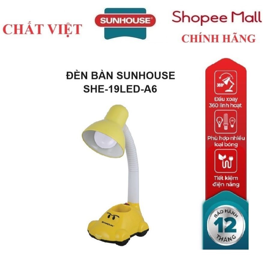 ĐÈN BÀN SUNHOUSE SHE-19LED-A6