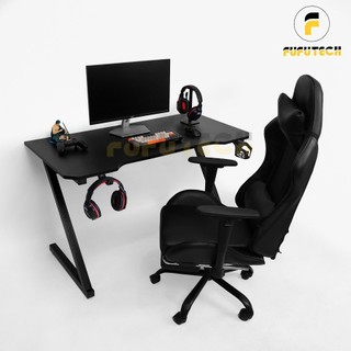 Bàn làm việc, Gaming Giá Rẻ Chân Chữ Z thiết kế thoáng gầm chắc chắn, hiện đại, khung thép mặt gỗ MDF - BG003