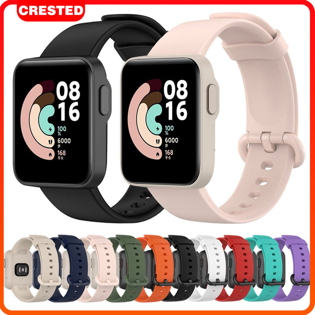 Silicone Thể Thao Dây Đeo Cho Redmi Watch 2 Lite/ Xiaomi Mi Watch Lite 1 2 /Mi Poco Watch Phụ Kiện D