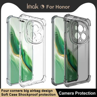 Ốp điện thoại silicon tpu mềm trong suốt chống sốc imak cho honor magic 6 pro 5g