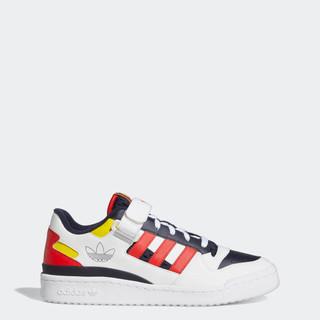 Adidas bóng rổ giày forum low nam trắng gz9112