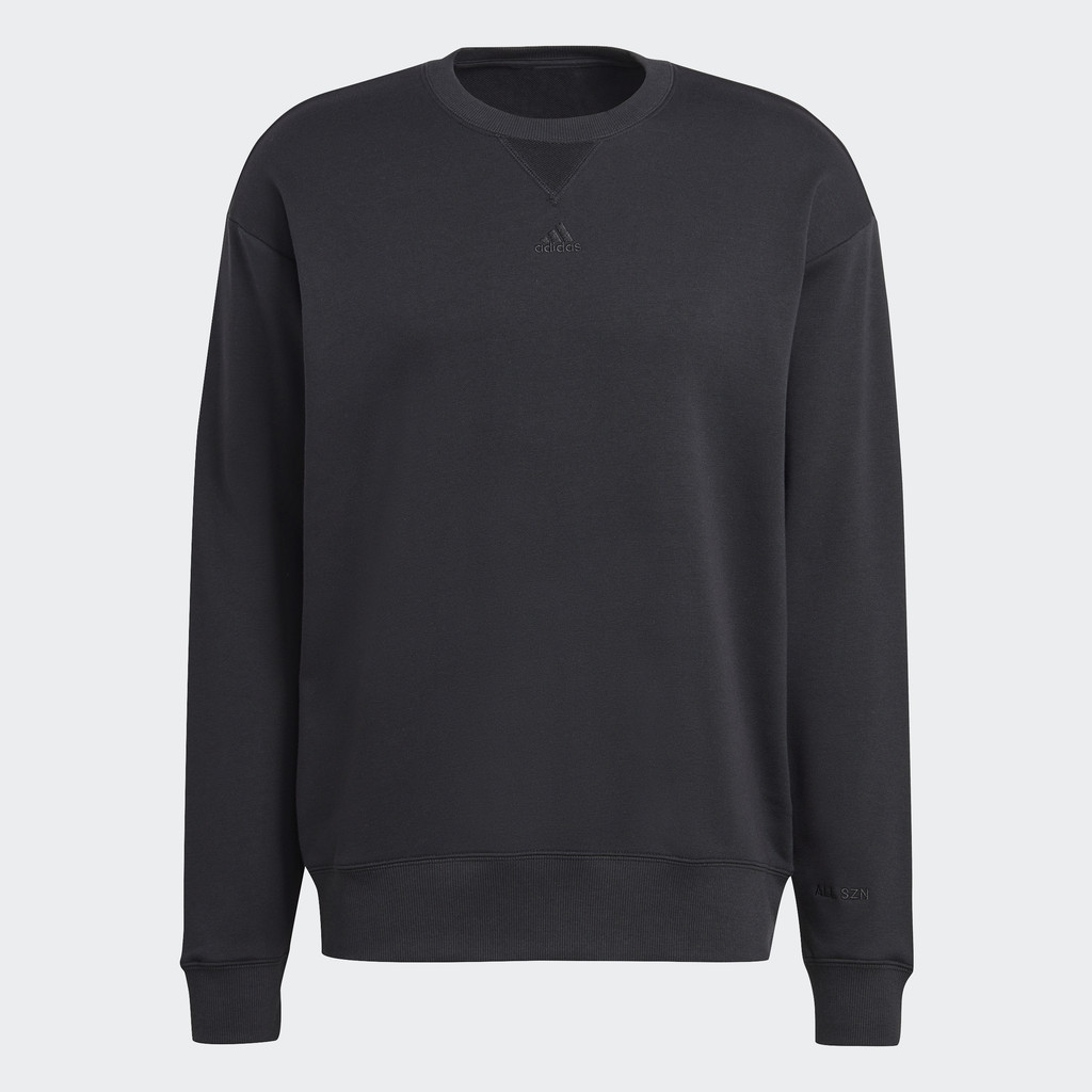 adidas Phong cách sống Áo Sweatshirt Vải Thun Da Cá ALL SZN Nam Đen IC9807