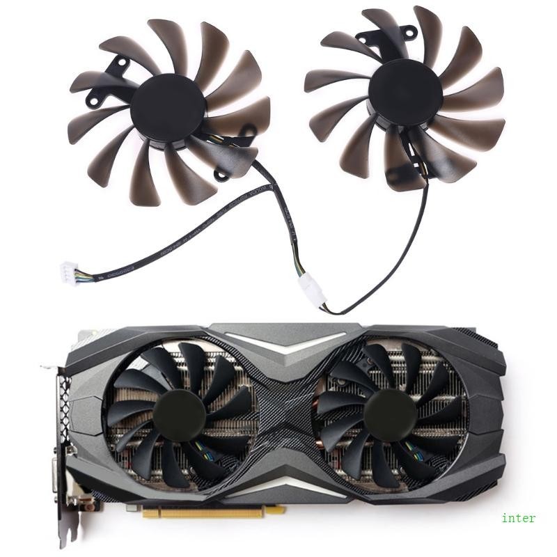 Inter Cooler Quạt Thay Thế Cho ZOTAC GTX 1070 GTX 1070Ti 1080Ti AMP Card Đồ Họa