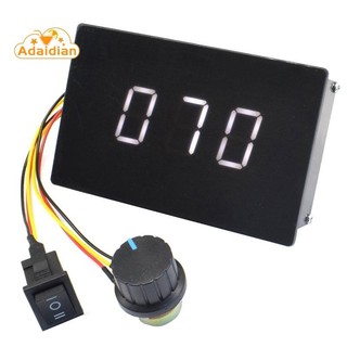 Dc 6-60V 12V 24V 36V 48V 20A Bộ điều khiển tốc độ động cơ DC Màn hình kỹ thuật số Bộ điều khiển tốc độ động cơ DC Bộ điều chỉnh tốc độ động cơ Bộ điều khiển tốc độ động cơ Bộ trao đổi ngược về phía trước