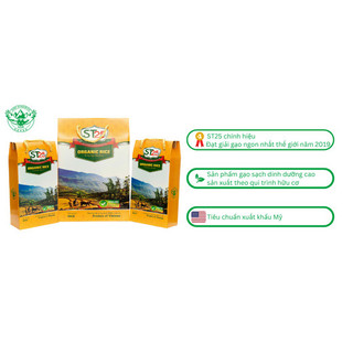 Gạo ST25 hữu cơ 2kg

