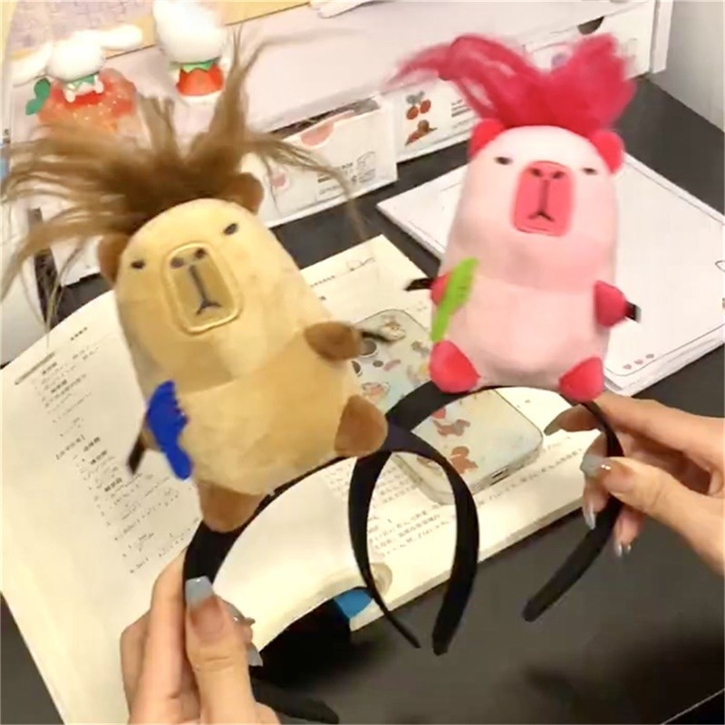 🔥CÓ SẴN🔥Gấu bông Capybara siêu mềm Búp Bê Nhồi Bông Capybara Mềm Mại Đáng Yêu, Gấu Bông Mô Phỏng Capybara