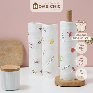 Giấy lau bếp khăn giấy lau khăn giấy cuộn đa năng có thể tái sử dụng | HOME CHIC CORNER