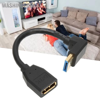 Washington057 Cáp Nối Dài Displayport DP1.4 Phiên Bản 90 Độ Nam Đến Nữ Bộ Mở Rộng Cho 8K 60Hz 4K 144Hz