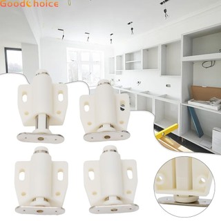 Latch 4Pcs Cabinet Doors Cupboard Doors Plastic+iron Pressure Push To Open