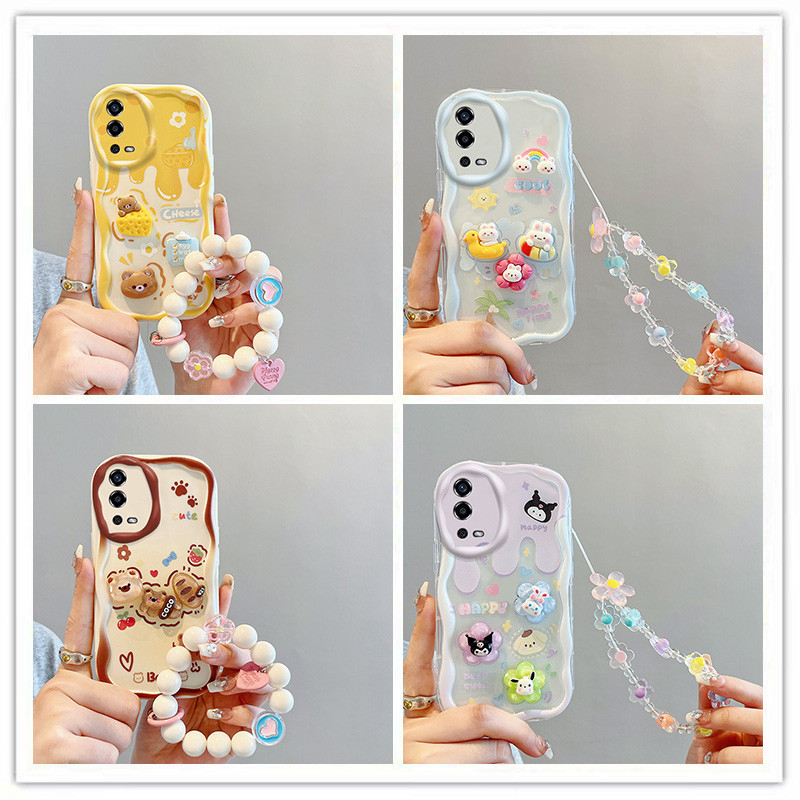 ốp lưng oppo a55 4g Ốp điện thoại búp bê 3D kem dễ thương cho ốp lưng oppo a55 4g bts