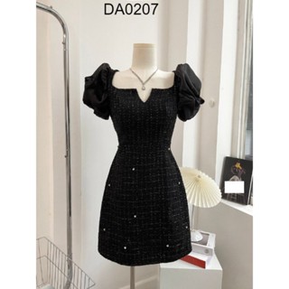 Đầm Bigsize Nữ Tú Mỡ Thiết Kế Trẻ Trung, Đầm Đính Đá Fiona Đi Làm Dạo Phố Đủ Size 45-80kg DA0207