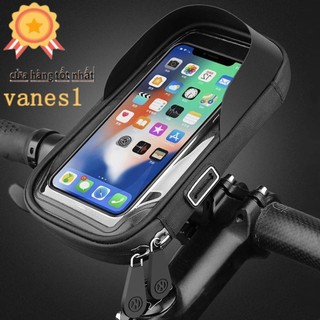 Vanes1 giá đỡ điện thoại xe đạp màu đen đi xe đạp túi xe đạp xe máy chống thấm nước xe đạp giá đỡ điện thoại