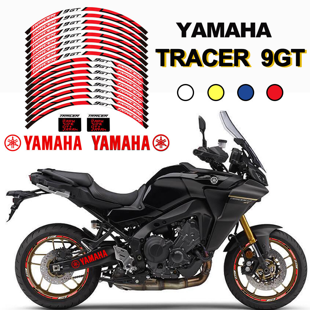 Dành Cho YAMAHA Phản Quang Bánh Xe Trung Tâm Dán Dấu Vết 9GT Bình Nhiên Liệu Miếng Dán Chống Thấm Nư