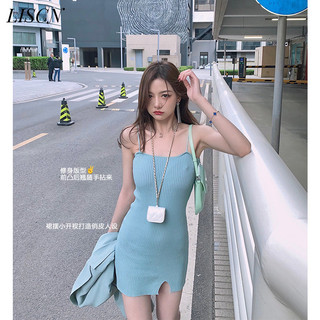 LISCN váy Đầm váy nữ body đầm Casual Xu hướng Thời trang thời trang WLQ2430TAG 13Z240330