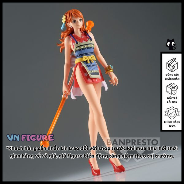Mô hình Nami - Dòng ONE PIECE THE SHUKKO - Hãng Banpresto