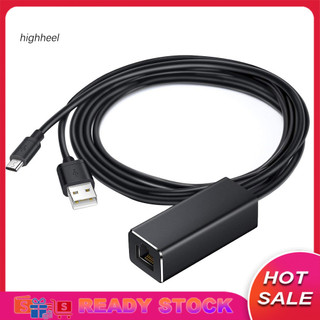 Cáp chuyển đổi Ethernet mạng Micro USB 2 trong 1 cho Chromecast Fire TV Stick