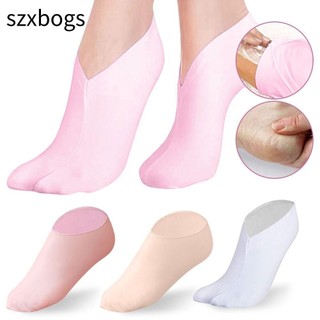 Tất dưỡng ẩm bằng silicon SZXBOGS, Loại bỏ tất chăm sóc da chết, Giảm đau mềm Tẩy tế bào chết Chống nứt nẻ Dụng cụ chăm sóc bàn chân cho phụ nữ / bé gái