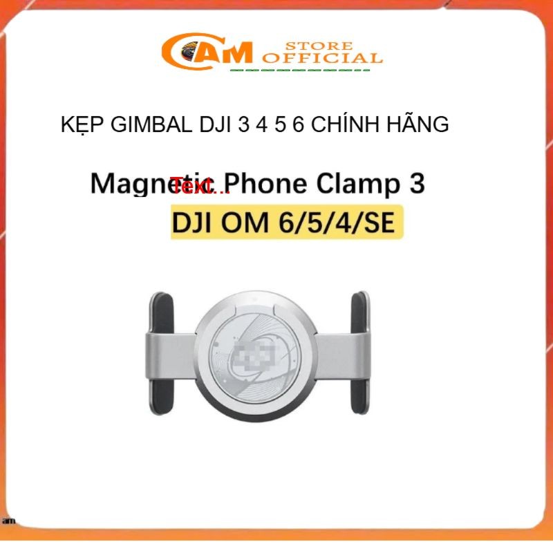 Kẹp Điện Thoại Từ Tính 3 Nhanh Cho Gimbal DJI Osmo Mobile 6, SE, OM 5, 4, 4 SE