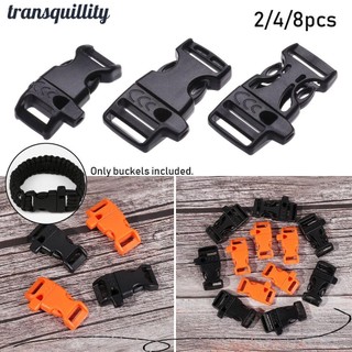 Transquillity 2 / 4 / 8 Chiếc Khóa Phát Hành Bên 550 Paracords Cong Công Cụ Khẩn Cấp Chất Lượng Cao Paracord Phụ Kiện