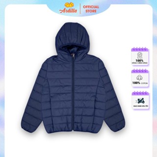 Áo Khoác Jacket Bé Trai ARDILLA Thiết Kế 3 Lớp Dày Dặn, Giữ Ấm Cản Gió Tốt, Kiểu Dáng Khỏe Khoắn Cho Bé 8-15 Tuổi TA4301