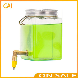 Bình uống nước tự động 520ml kèm vòi rót cho chim vẹt
