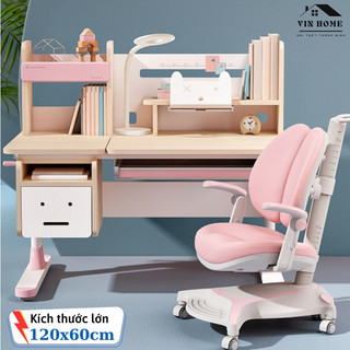 Bàn Học Sinh Thông Minh, Bàn Học Sinh Cho Bé, Bàn Học Sinh Nâng Hạ Bằng Tay Quay Hàng Nhập Khẩu - Nội Thất Miền Bắc