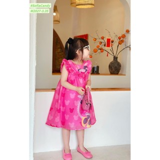 Váy Mickey hồng -M2027 ZUnkids