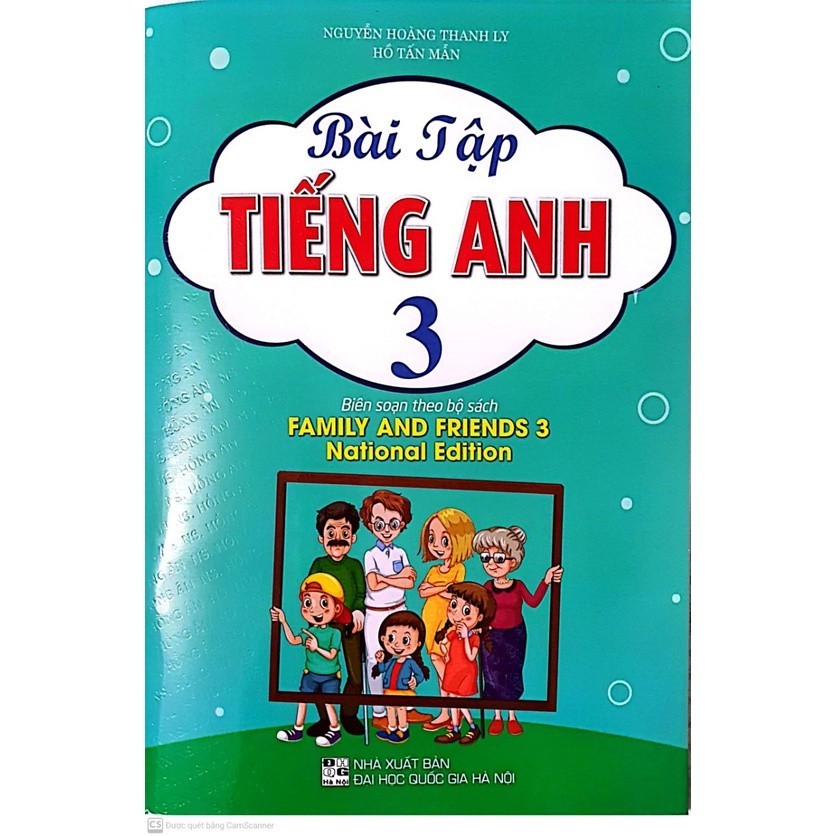 Sách - Bài Tập Tiếng Anh 3 (Biên Soạn Theo Bộ Sách Family And Friends 3 National Edition - 2022) (HA