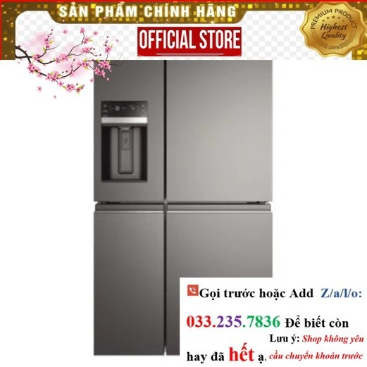 >Sale< Tủ lạnh Electrolux inverter 607 lít EQE6879A-B