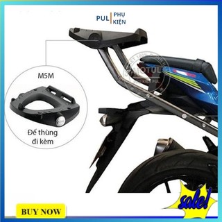 Cảng sau givi srv cho GSX R150, S150 chắc chắn có sẵn đế gắn thùng hàng chính hãng tiện lợi chở đồ