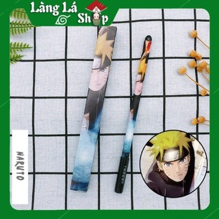 Bút Viết cao cấp Anime Naruto Shippuuden (Naruto, Itachi, Sasuke) - Dạ bi mực đen kèm hộp in hình thân bút và hộp