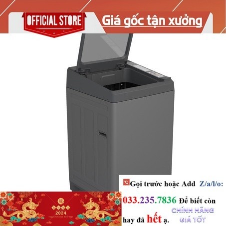 R.ẻ> AQW-S90CT(S) Máy giặt Aqua 9 kg AQW-S90CT(S)-