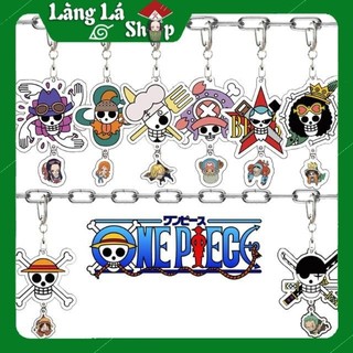 Móc khoá Mica anime One Piece - Đảo hải tặc (Loại 3) - Nhựa Cứng Acrylic In 2 mặt sắc nét ( ảnh thật )