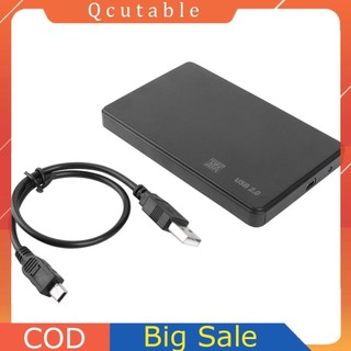 Hộp đựng ổ cứng 2,5 inch sata usb2.0 hdd box vỏ ổ cứng gắn ngoài