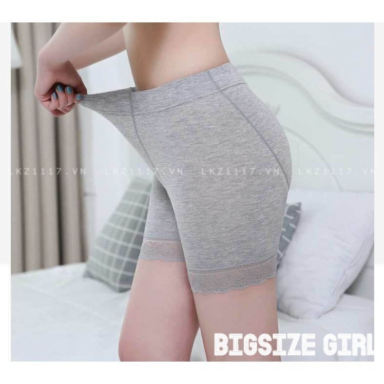 quần mặc trong váy Bigsize Quần mặc váy lưng cao cạp cao mùa hè Phong cách Hàn Quốc Thời Trang tiểu thư cá tính xinh đẹp cho người mập béo
