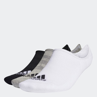 adidas Đánh gôn Bộ 3 đôi tất cổ thấp Nam Xám GJ7329