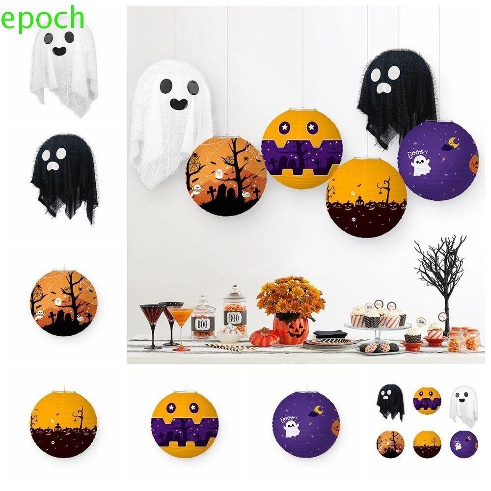 Lễ hội EPOCH Đèn lồng ma, Đèn lồng giấy Halloween thủ công, Ma ngộ ngh