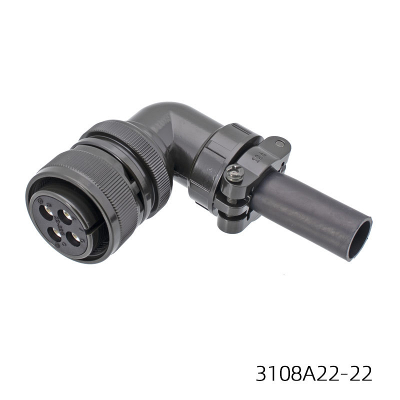 MS3108A Series: Đầu Cắm Hàng Không Cho Động Cơ Servo - Mô Hình 18-10, 20-4, 20-18, 20-29P, 22-22, 24-11S - 3108a 28-11