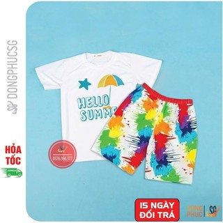 Quần áo đi biển cho gia đình hội nhóm nam nữ trẻ em team building nổi bật ấn tượng DDB53 DONGPHUCSG
