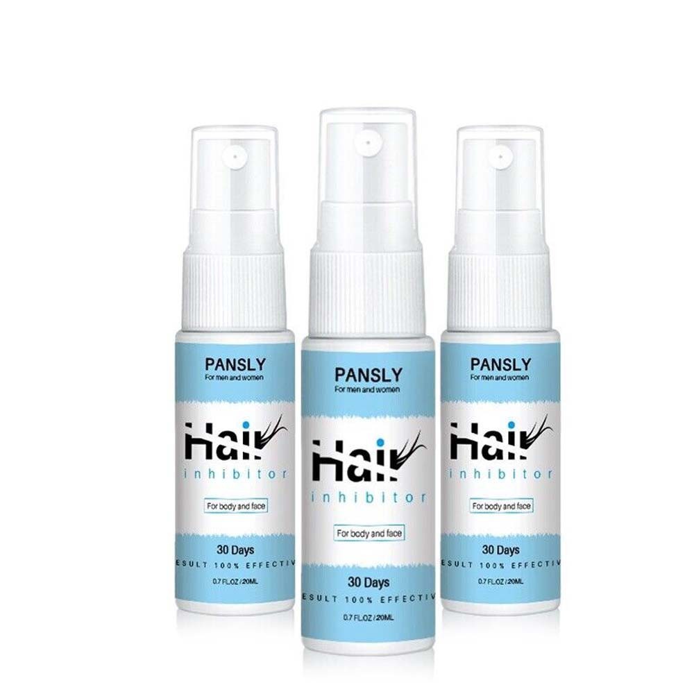 Pansly Hair Growth Inhibitor Painless Hair Removal spray Privates Shrink Pores 20ml