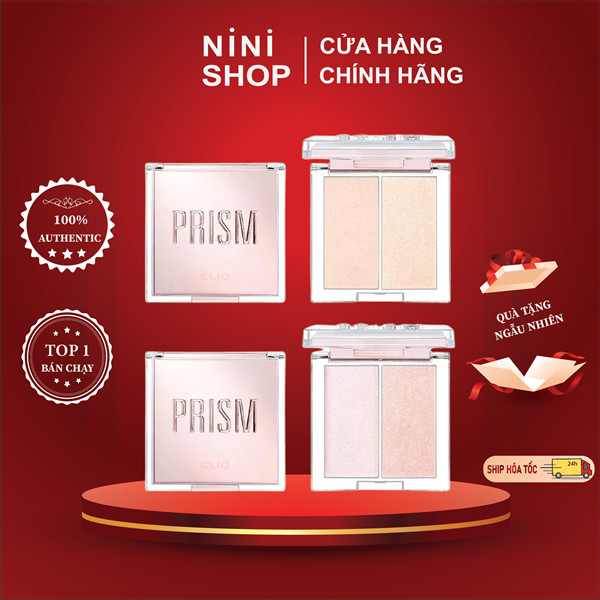 Phấn Bắt Sáng Clio Prism Highlighter Duo - ninishop