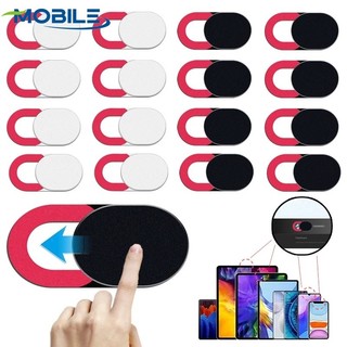 Nắp màn trập trượt Mini - Nhãn dán bảo mật siêu mỏng - Vỏ ống kính Webcam - Bảo vệ chống gián điệp - Vỏ bảo mật máy ảnh - Dành cho ống kính điện thoại máy tính xách tay Macbook
