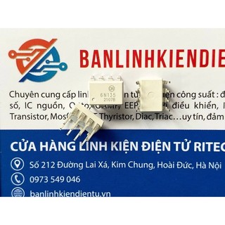 6n135 opto tốc độ cao hãng on dip-8