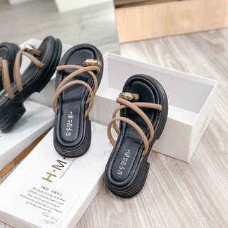 Dép MIDU HAN Quai Chéo Xỏ Ngón 5 Phân